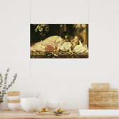 Poster Mère et Enfant (alias Cerises) par Lord Leighton (Cuisine)