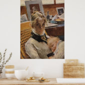 Poster Mère et enfant, Carl Larsson (Cuisine)