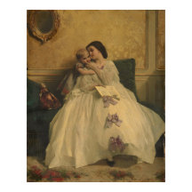 Mère et enfant par Gustave Leonard de Jonghe