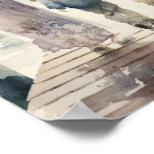 Poster Mère et enfants en bord de mer (Coin)