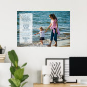 Poster Mère et fille (Bureau à domicile)