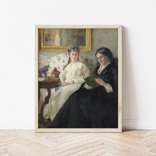 Poster Mère et soeur de l'artiste Berthe Morisot