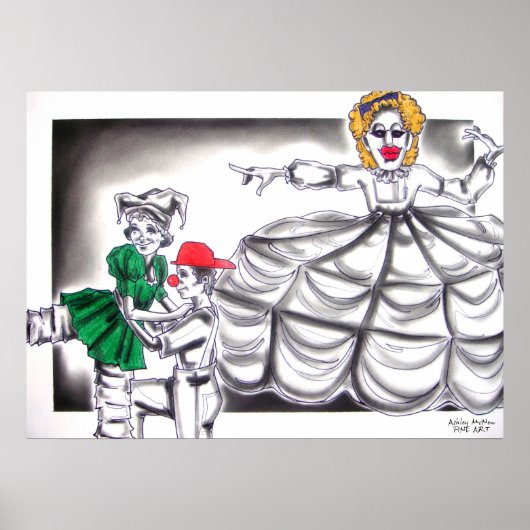 Poster Mère Gigeon du Nutcracker Ballet (Devant)