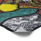 Poster Mère Giraffe (Coin)