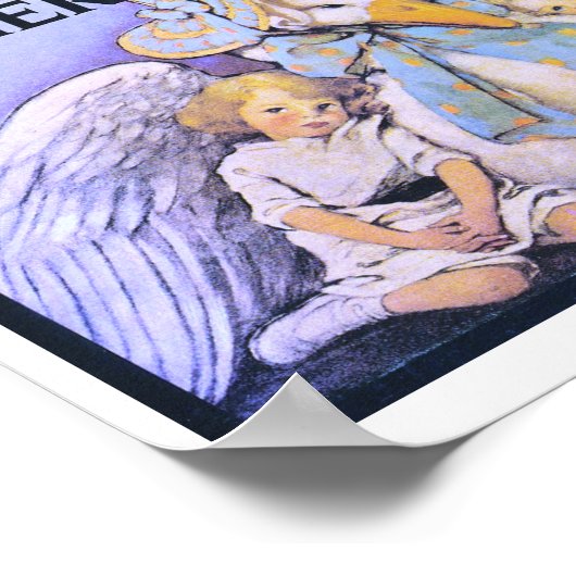 Poster Mère Goose, Jessie Willcox Smith (Coin)