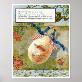 Poster Mère Goose Nursery Rhyme Humpty Dumpty Nursery (Devant)