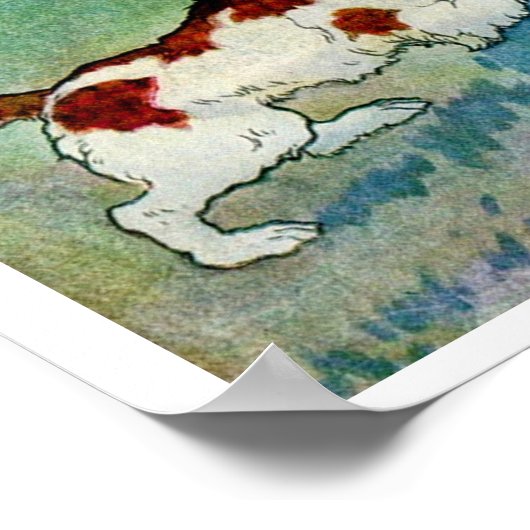 Poster Mère Goose Nursery Rhyme Ride Away Nursery (Coin)