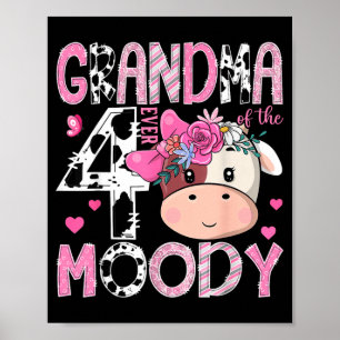 Poster Mère-grand de la vache fille des Quatre Humeurs âg