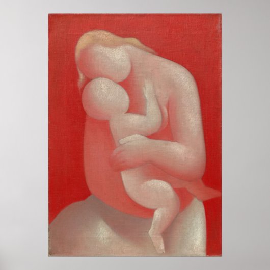 Poster Mère (Madone rose) - Mikuláš Galanda (Devant)