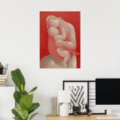 Poster Mère (Madone rose) - Mikuláš Galanda (Bureau à domicile)