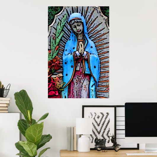 Poster Mère Marie (Bureau à domicile)