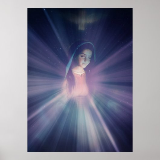 Poster Mère Marie, Sainte conception immaculée, Jésus (Devant)