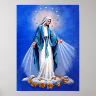 Poster Mère Mary, mère de Vierge Marie de modèle de Dieu
