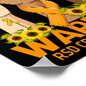 Poster Mère Mère D'Un Guerrier RSD Sensibilisation Tourne (Coin)