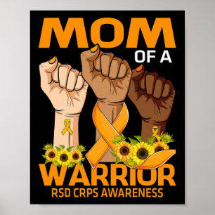 Poster Mère Mère D'Un Guerrier RSD Sensibilisation Tourne