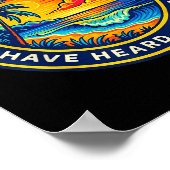 Poster Mère Mère Océan J'Ai Entendu Que Vous Appelez Drôl (Coin)