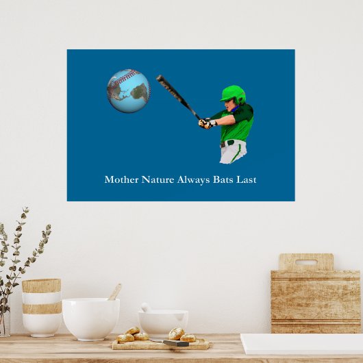 Poster Mère Nature toujours chauves Dernières (Cuisine)