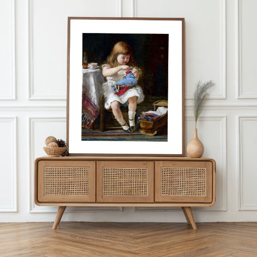 Poster Mère peu anxieuse 
