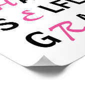 Poster Mère Signifiant fête des mères (Coin)