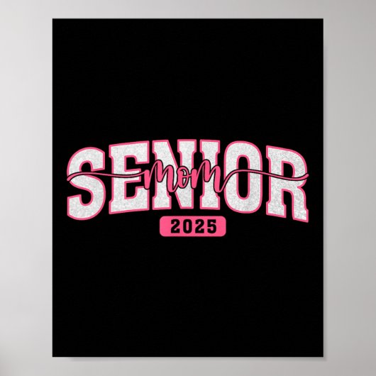 Poster Mère Supérieure Graduation Cl De 2025 Fier Mama De (Devant)