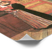 Poster Mère tenant bébé dans la cuisine (Coin)