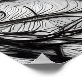 Poster Mère Terre Dors Parmi Les Feuilles (Coin)