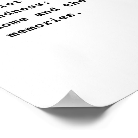 Poster Mère - Une Force Tranquille (Coin)