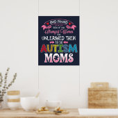 Poster Mères de l'autisme (Cuisine)
