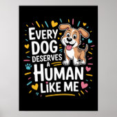 Poster Mérite Canine Companion (Devant)