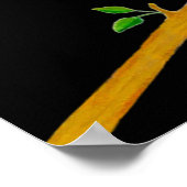 Poster Merles Bleus Noirs (Coin)