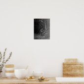 Poster Merlin enseignant le jeune Arthur (Cuisine)