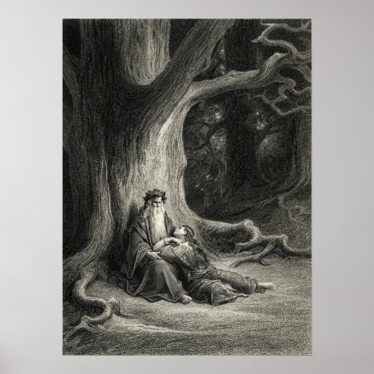 Poster Merlin et Vivien (Devant)