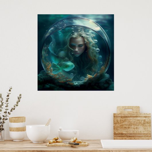 Poster mermaid (Cuisine)