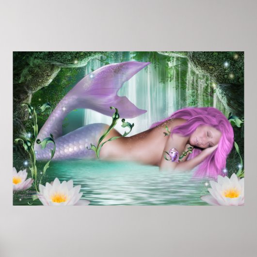 Poster Mermaid (Devant)