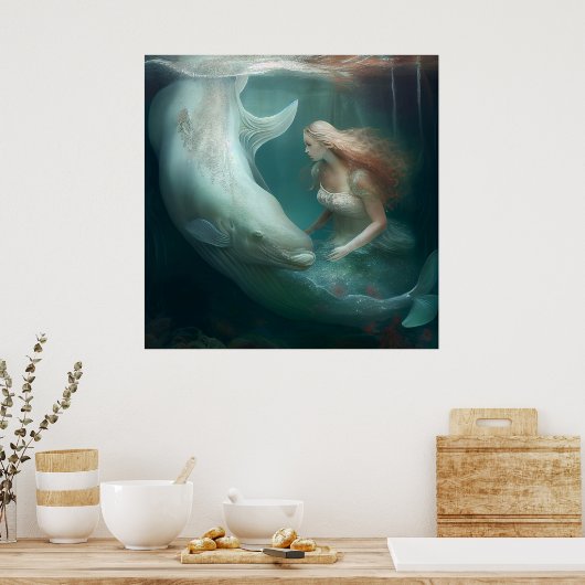 Poster mermaid (Cuisine)