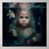 Poster mermaid (Devant)
