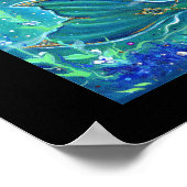 Poster Mermaid Calypso art par Renee Lavoie (Coin)