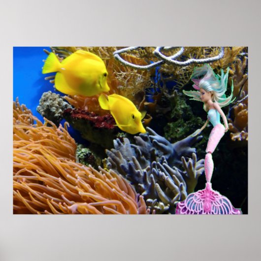 Poster Mermaid célèbre (Devant)