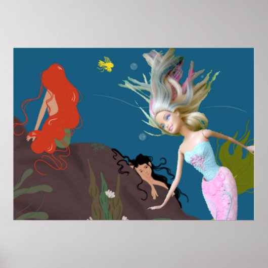 Poster Mermaid célèbre (Devant)