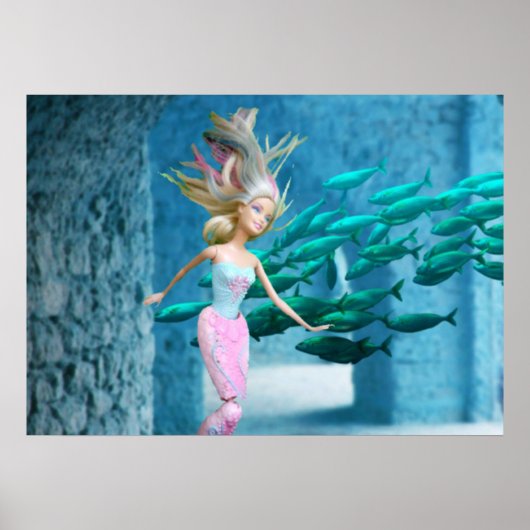 Poster Mermaid célèbre (Devant)