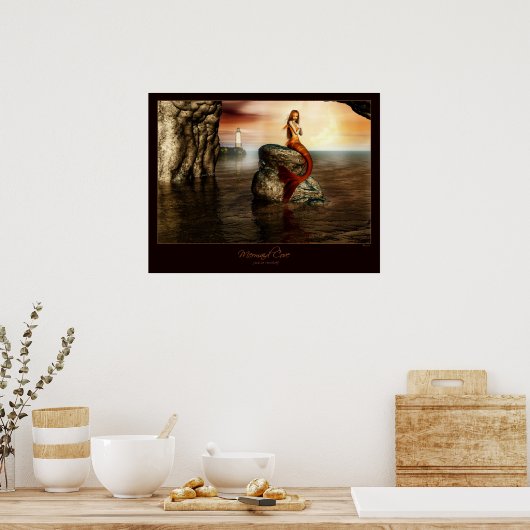 Poster Mermaid Cove (Cuisine)