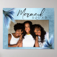 Mermaid Crew Ice Blue | Muted Glam Friends Photo