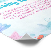 Poster Mermaid Devine Le Baby shower alimentaire bébé Jeu (Coin)