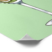 Poster Mermaid Dirty Martini Aquarelle Art Imprimer (Coin)