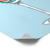 Poster Mermaid Dirty Martini Art (Coin)