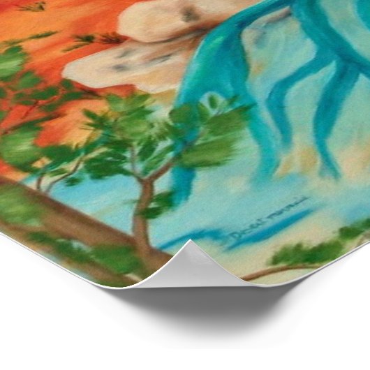 Poster Mermaid du désert (Coin)