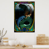 Poster Mermaid & Friend (Cuisine)