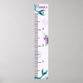 POSTER MERMAID GROWTH CHART (Devant)