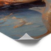 Poster Mermaid Imaginaire Art (Coin)