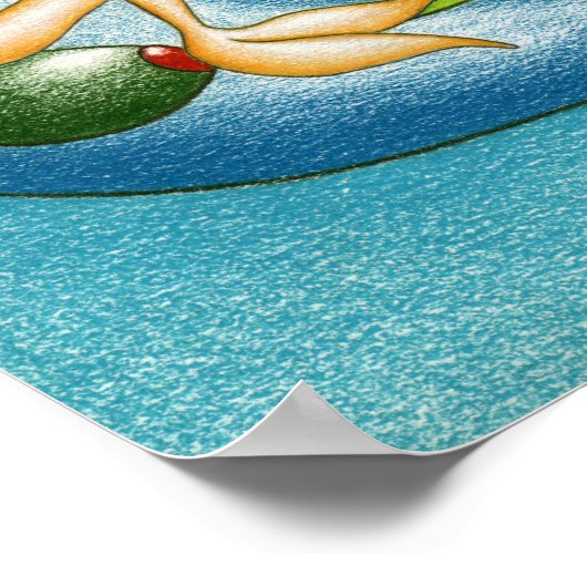 Poster Mermaid Martini (Coin)